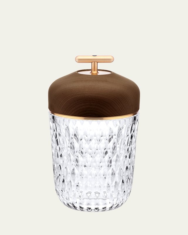 Folia Dark Wood Portable Lamp